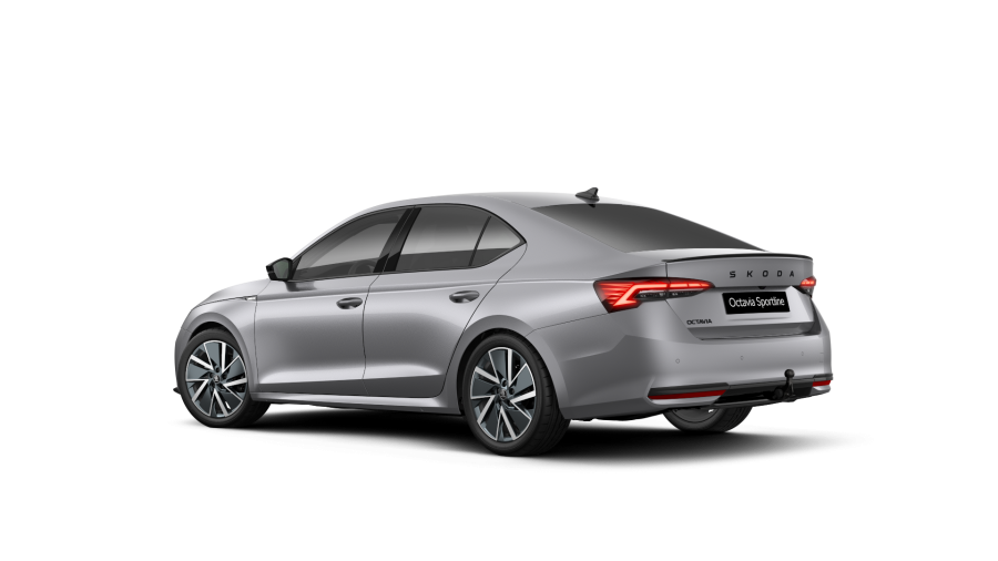 Škoda Octavia, 1,5 TSI m-HEV 110 kW 7° automatická DSG, barva stříbrná