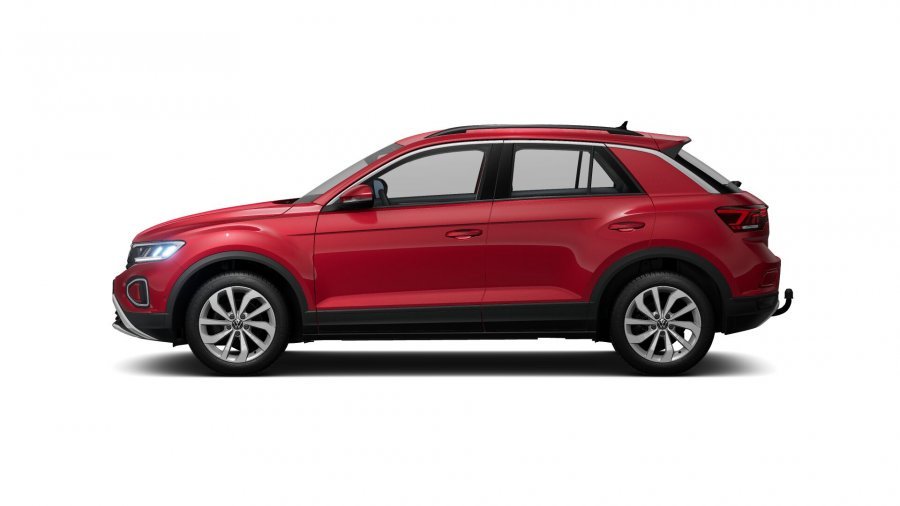 Volkswagen T-Roc, T-Roc Life 1,5 TSI 110 kW 6G, barva červená