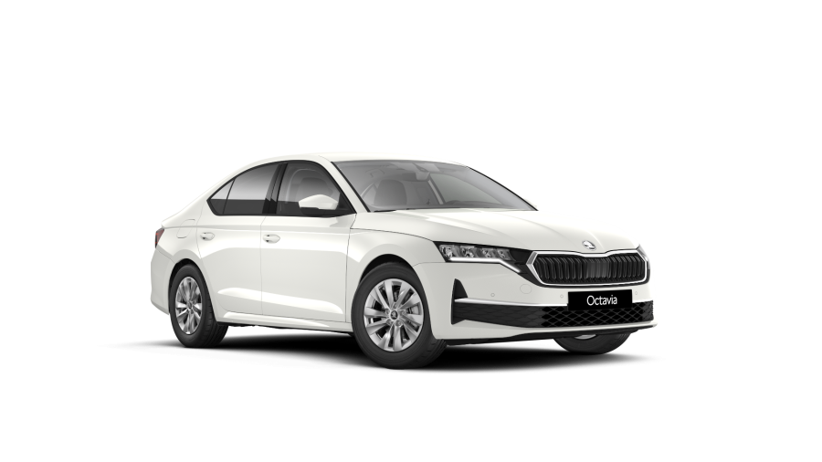 Škoda Octavia, 1,5 TSI m-HEV 85 kW 7° automatická DSG, barva bílá