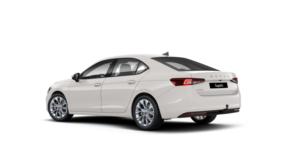 Škoda Superb, 2,0 TDI 142 kW 7° automatická DSG 4x4, barva bílá