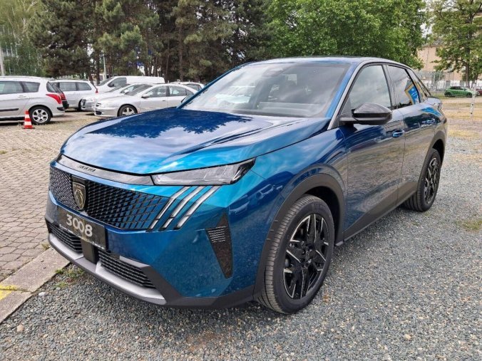 Peugeot 3008, Peugeot 3008 3008 ALLURE Hybrid 145 e-DCS6, barva modrá