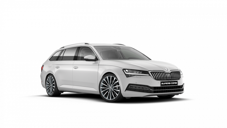 Škoda Superb, 2,0 TDI 147 kW 7-stup. automat. 4x4, barva bílá