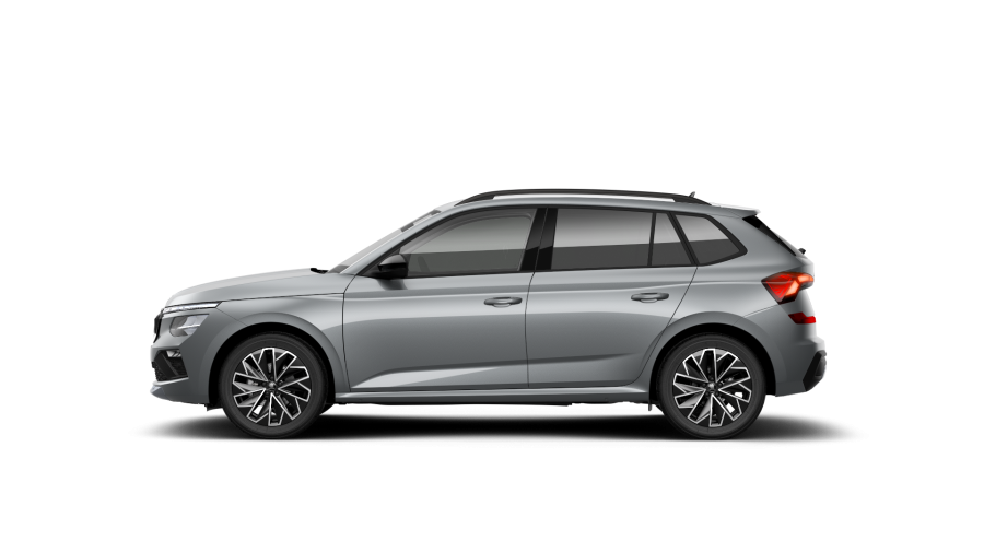 Škoda Kamiq, 1,0 TSI 85 kW 7° automatická DSG, barva stříbrná