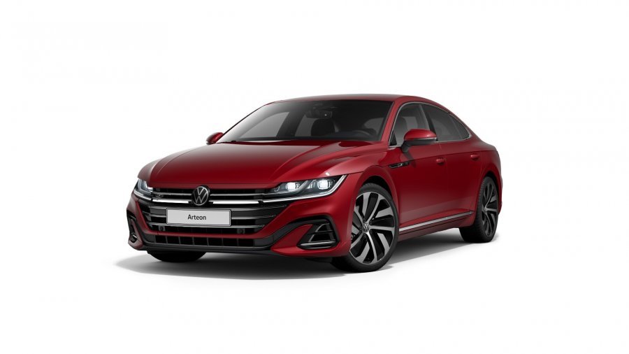 Volkswagen Arteon, Arteon R-Line 2,0 TDI 7DSG, barva červená