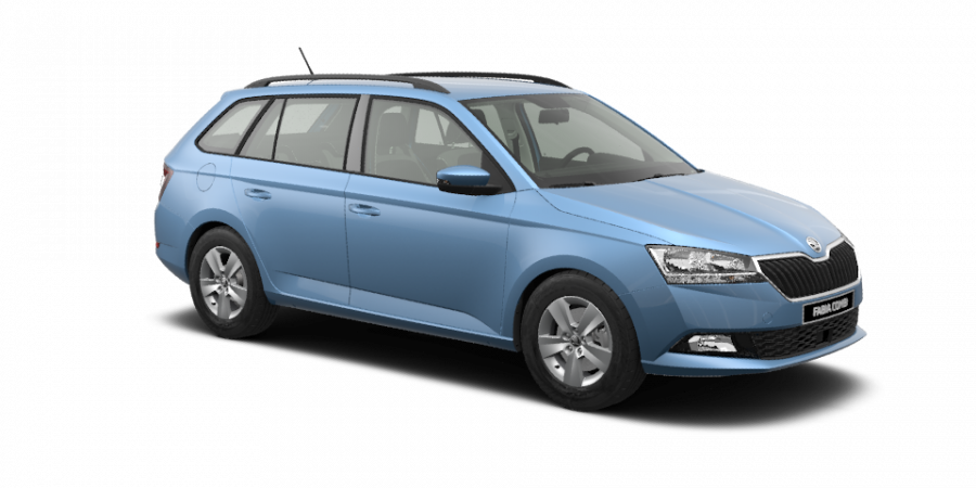 Škoda Fabia, 1,0 TSI 81 kW 6-stup. mech., barva modrá