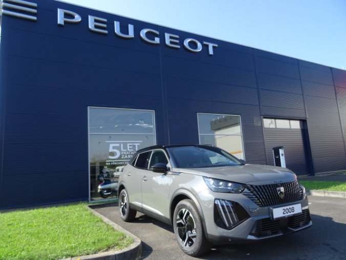 Peugeot 2008, GT 1.2 PureTech 130k EAT8, barva šedá