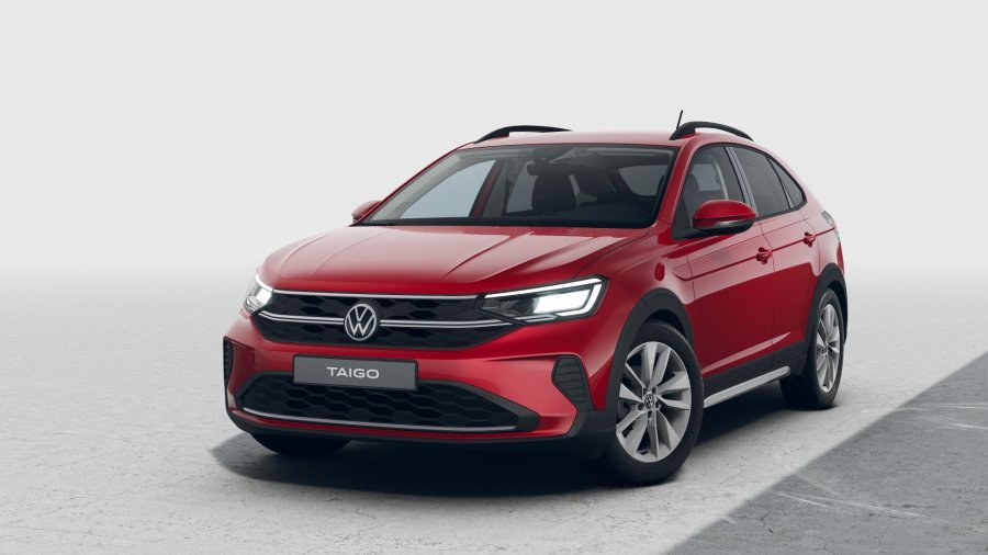 Volkswagen Taigo, Taigo People 1,0 TSI 85kW 7DSG, barva červená
