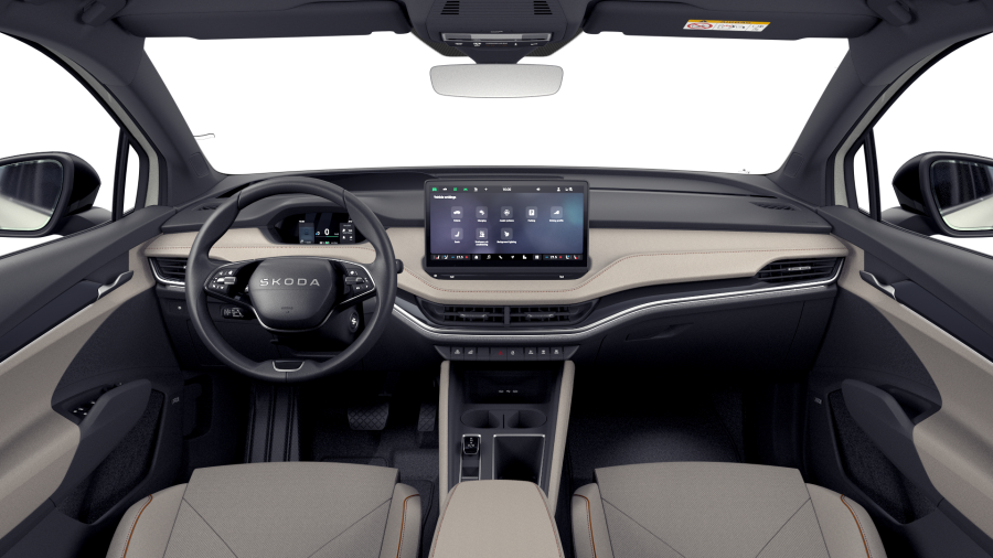 Škoda Elroq, 82 kWh 210 kW 1° převodovka 4x4, barva šedá