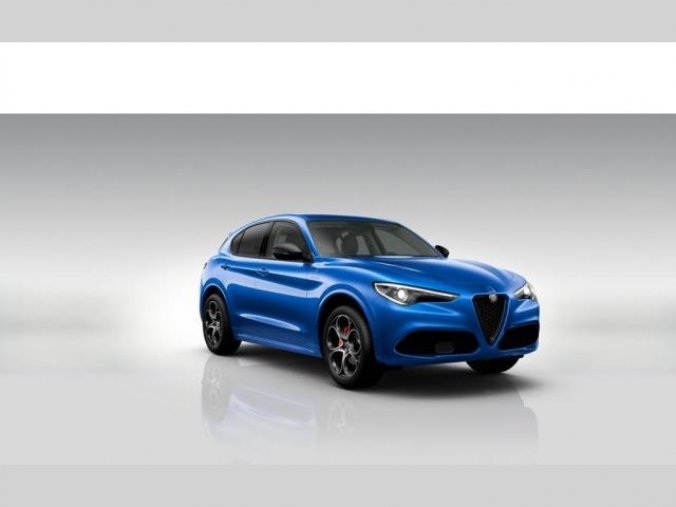 Alfa Romeo Stelvio, Veloce 4x4 2,0 280PS, barva modrá