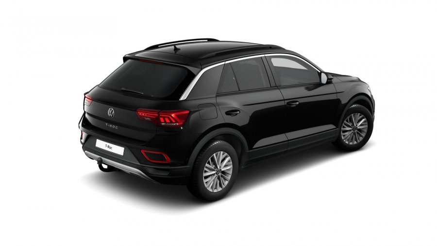 Volkswagen T-Roc, T-Roc Life 1,5 TSI 110 kW 7DSG, barva černá