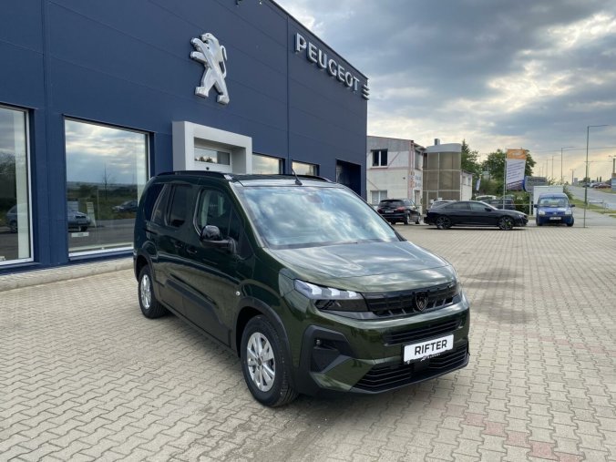 Peugeot Rifter, Peugeot Rifter Long Allure BlueHDi130 EAT8 N1, barva zelená