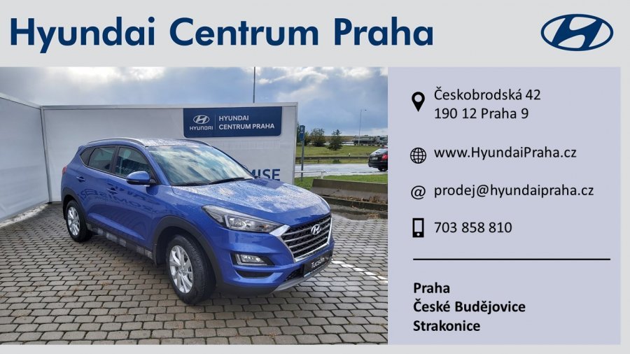 Hyundai Tucson, 1,6 T-GDi 130 kW (95 NAT) 6 st. man 4×4, barva modrá