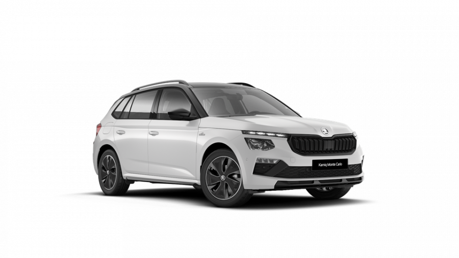 Škoda Kamiq, 1,5 TSI 110 kW 6-stup. mech., barva bílá