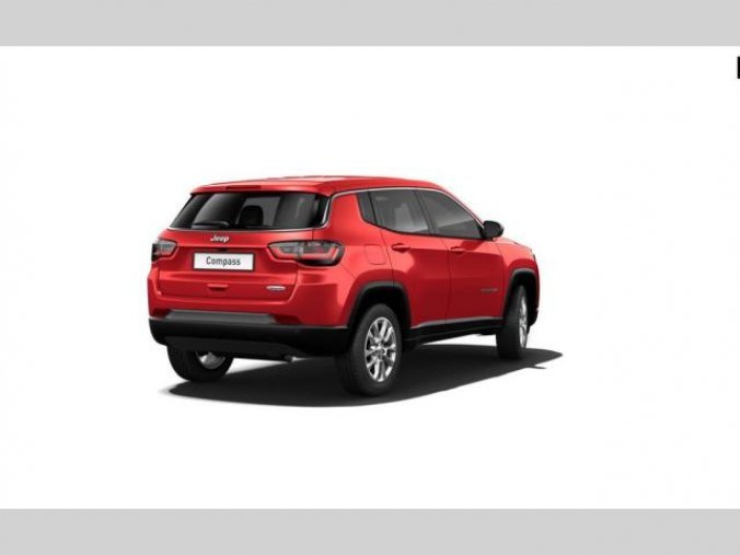 Jeep Compass, 1.3 150 PS Long. 4x2 AUTOMAT, barva červená