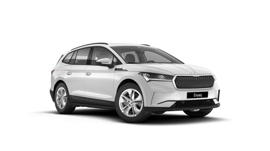Škoda Enyaq iV, 55 kWh 125,00 kW 1-stup. automat., barva bílá
