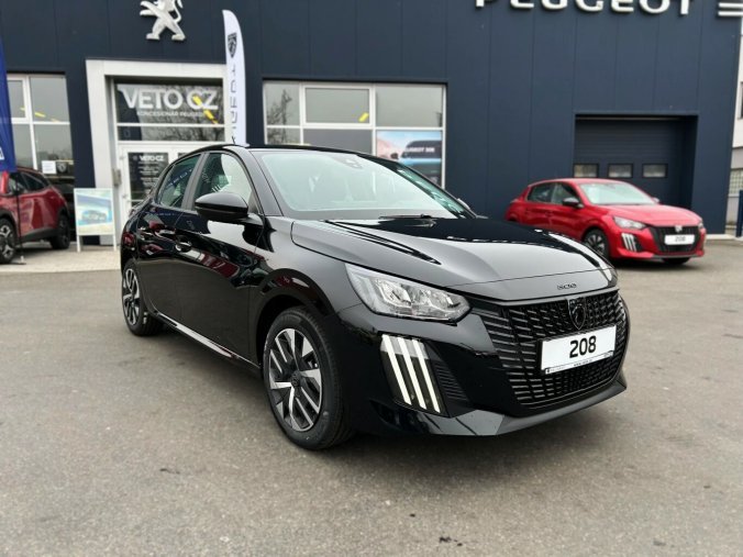 Peugeot 208, Peugeot 208 STYLE 75k MAN5, barva černá