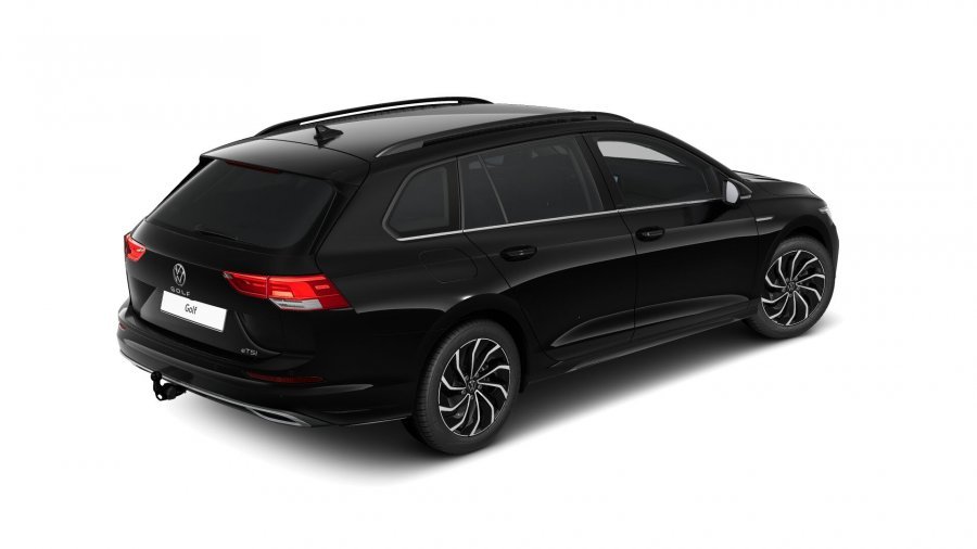 Volkswagen Golf Variant, Golf Variant Style 1,5 eTSI 7DSG mHEV, barva černá