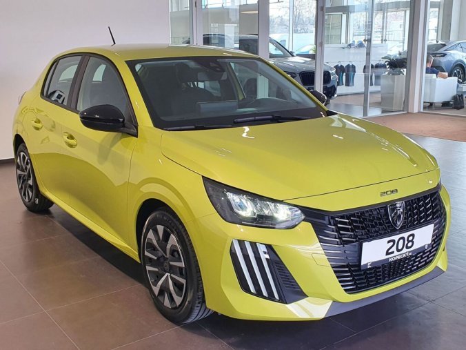 Peugeot 208, Peugeot 208 STYLE 1.2 PT 100k MAN6, barva žlutá