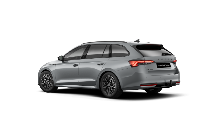 Škoda Octavia, 1,5 TSI m-HEV 110 kW 7-stup. automat., barva stříbrná