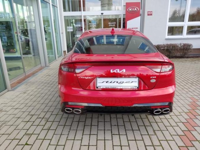 Kia Stinger, 3.3 V6 T-GDi 4x4 8A/T GT MY23, barva červená