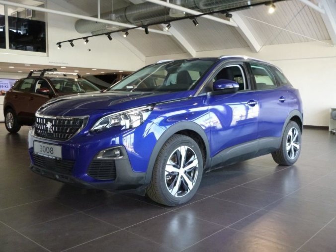 Peugeot 3008, ACTIVE 1.2 PureTech 130 S&S MAN6 - LN2115, barva modrá