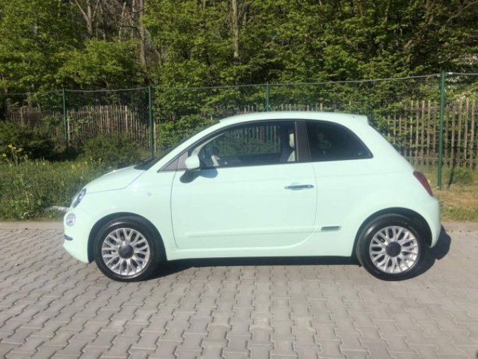 Fiat 500, 500 Lounge 1.0 BSG 70k, barva zelená