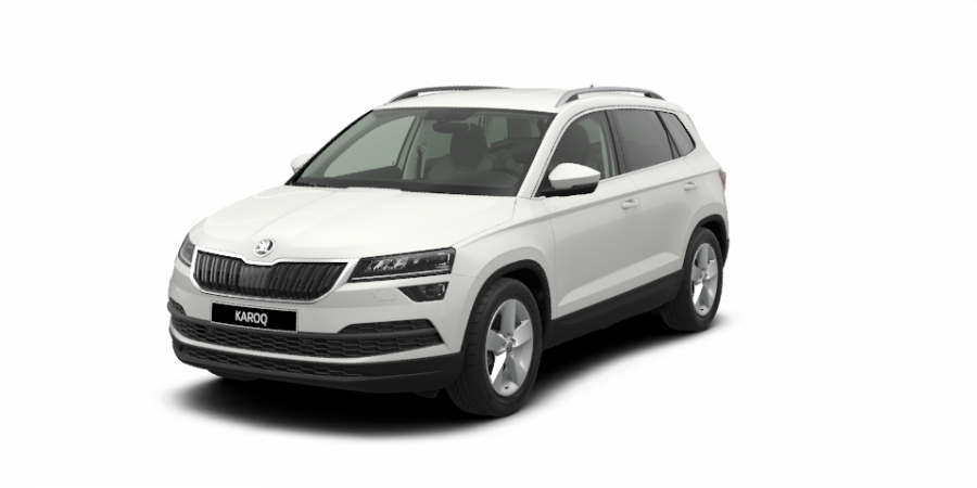 Škoda Karoq, 2,0 TDI 110 kW 7-stup. automat. 4x4, barva bílá