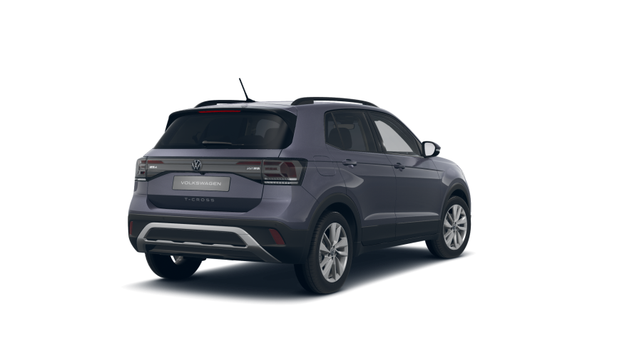Volkswagen T-Cross, T-Cross People 1.0 TSI 85 kW 7DSG, barva šedá