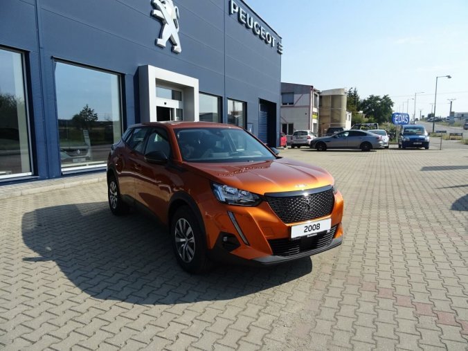 Peugeot 2008, ACTIVE 1.2 PureTech 100k MAN6, barva oranžová