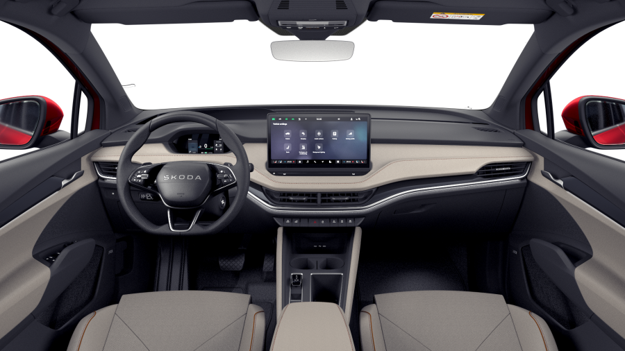 Škoda Elroq, 82 kWh 210,00 kW 1° převodovka, barva červená
