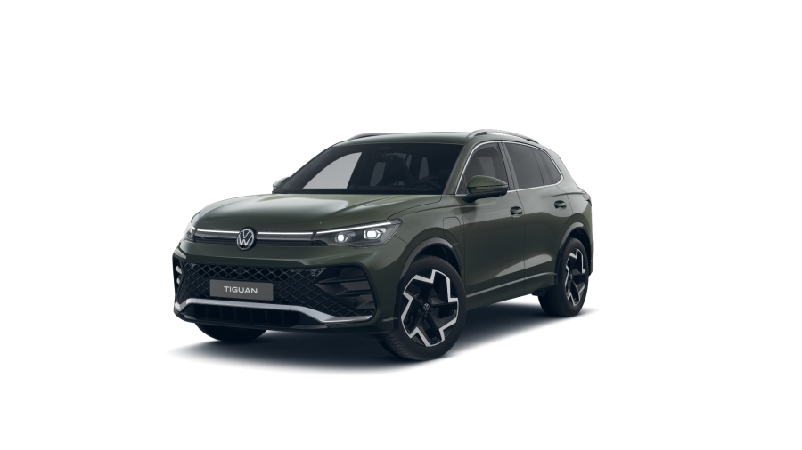 Volkswagen Tiguan, Tiguan R-Line 1,5 TSI 150 kW eHybrid, barva zelená