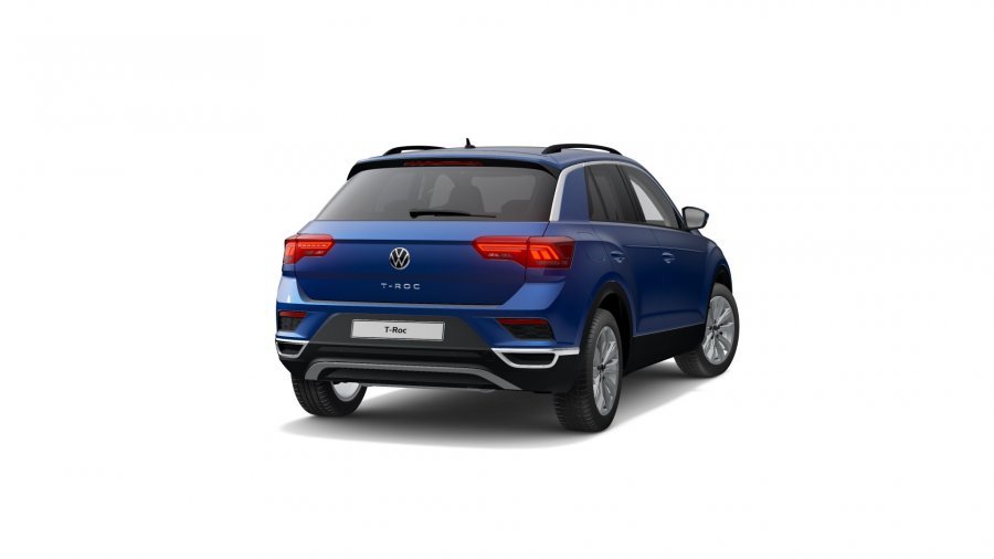 Volkswagen T-Roc, T-Roc Design 1,0 TSI 6G, barva modrá