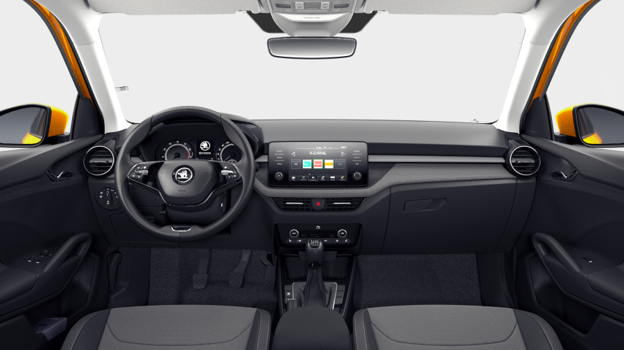 Škoda Fabia, 1,0 TSI 81 kW 6-stup. mech., barva oranžová