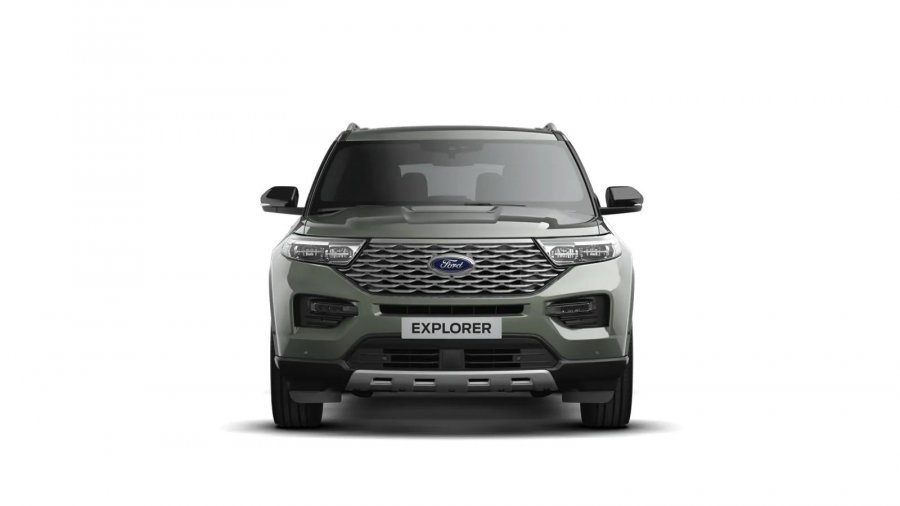 Ford Explorer, Platinum, 5dveřová, 3.0 EcoBoost 336 kW/457 k, 10st. automatická, 4WD, barva zelená