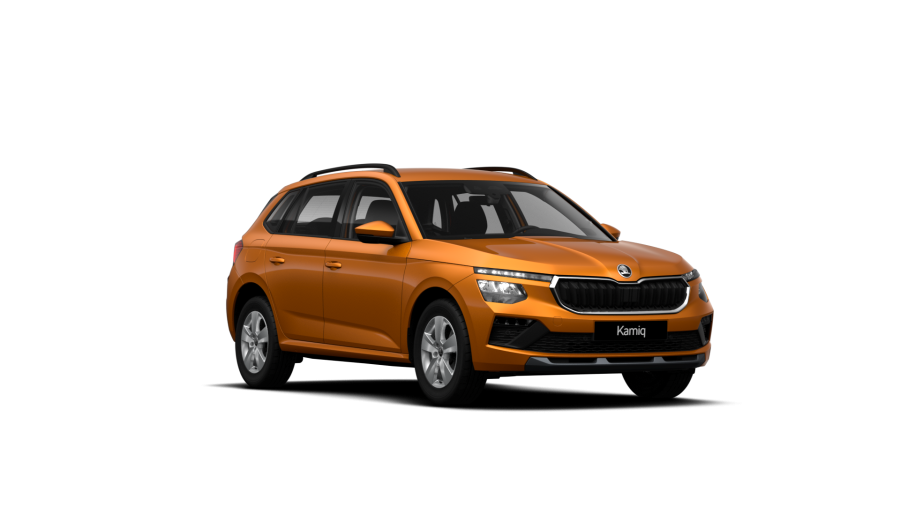 Škoda Kamiq, 1,0 TSI 85 kW 7-stup. automat., barva oranžová