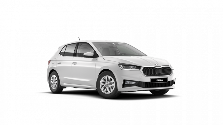 Škoda Fabia, 1,0 TSI 70 kW 5-stup. mech., barva bílá