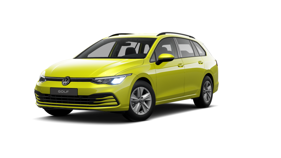 Volkswagen Golf Variant, Golf Variant Life 1,5 TSI 6G, barva žlutá