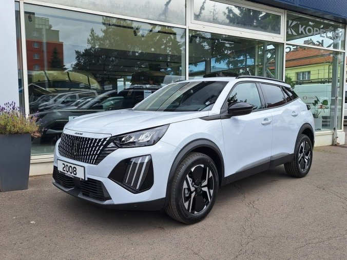 Peugeot 2008, Peugeot 2008 ALLURE Hybrid 110 e-DCS6, barva bílá