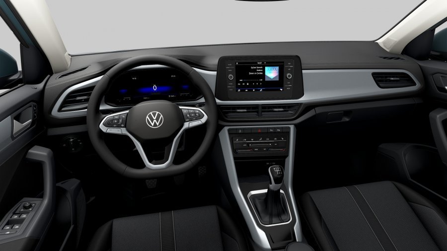 Volkswagen T-Roc, T-Roc Life 1,0 TSI 81kW 6G, barva modrá
