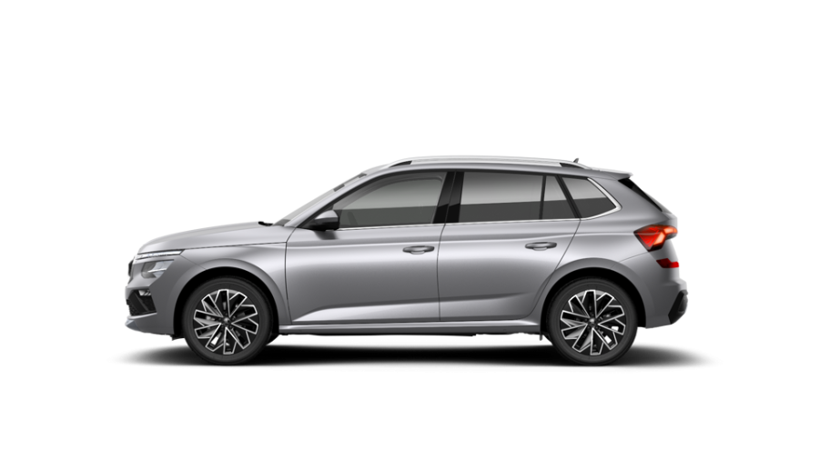 Škoda Kamiq, 1,0 TSI 85 KW 7-stup. automat., barva stříbrná
