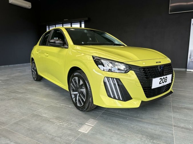 Peugeot 208, Peugeot 208 STYLE PureTech 75 MAN5, barva žlutá