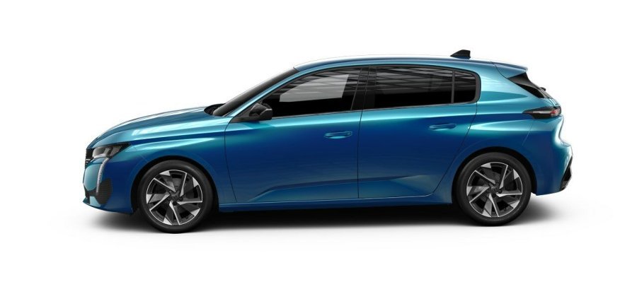 Peugeot 308, Peugeot 308 ALLURE Hybrid 145 e-DCS6, barva modrá