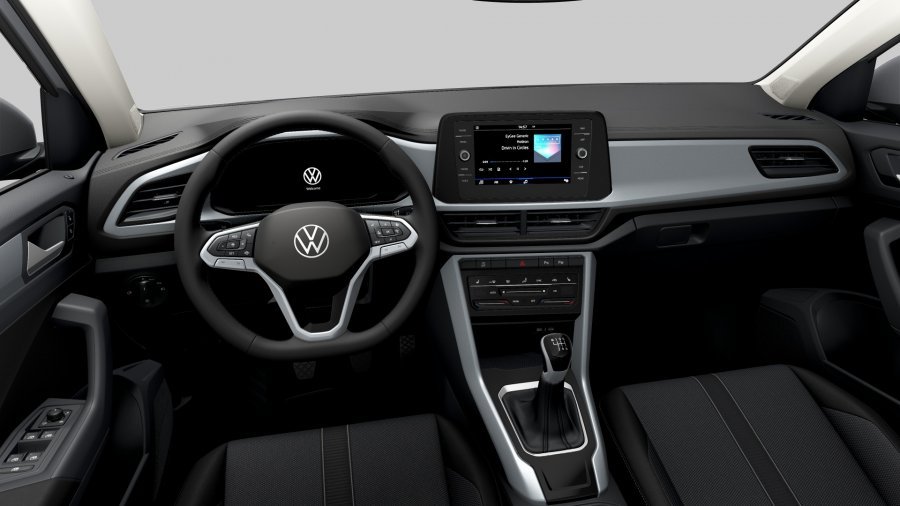 Volkswagen T-Roc, T-Roc Life 1,5 TSI 110 kW 6G, barva stříbrná