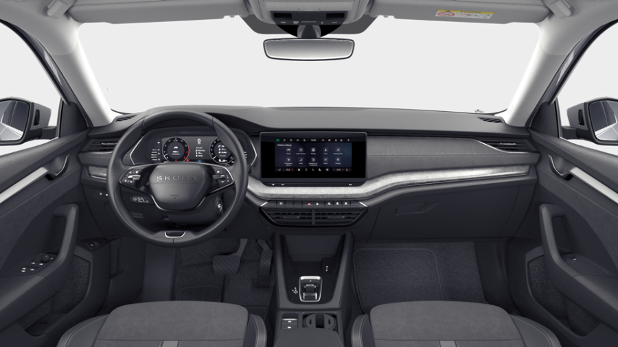 Škoda Octavia, 1,5 TSI Hybrid 110 kW 7° automatická DSG, barva stříbrná