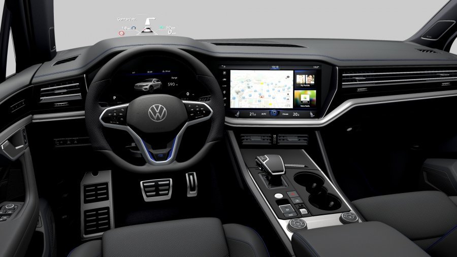 Volkswagen Touareg, Touareg R 3,0 eHybrid 4M 340 kW, barva černá