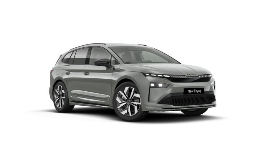 Škoda Enyaq iV, 82 kWh 1-stup. automat. 4x4, barva šedá
