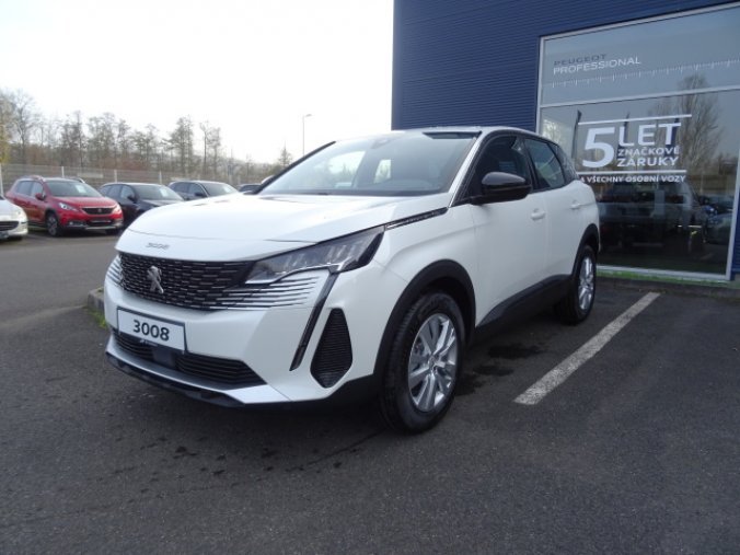 Peugeot 3008, Active P. 1.2 PureTech 130k, barva bílá