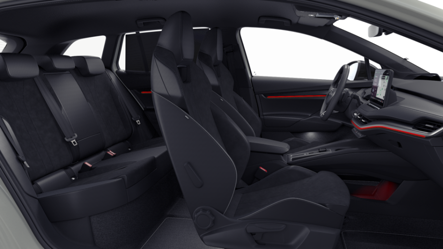 Škoda Enyaq iV, 82 kWh 1° automatická, barva šedá