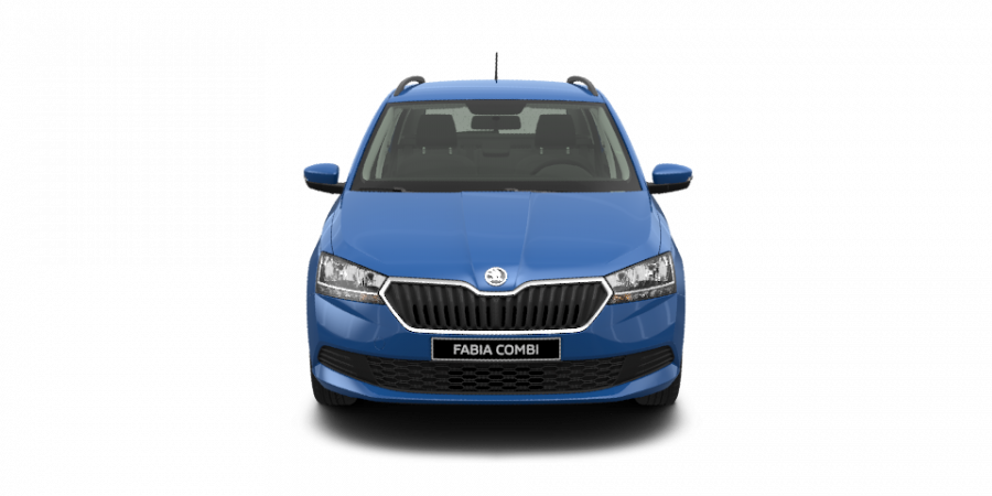 Škoda Fabia, 1,0 TSI 70 kW 5-stup. mech., barva modrá