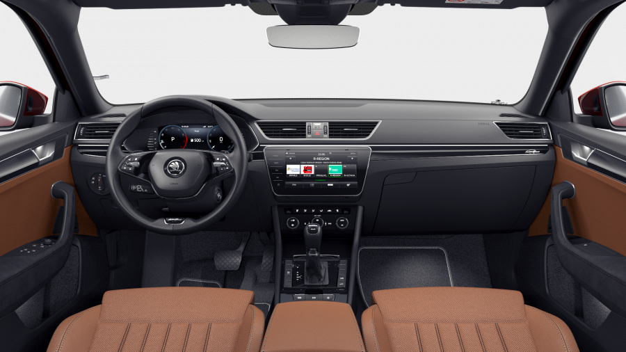 Škoda Superb, 2,0 TDI 147 kW 7-stup. automat. 4x4, barva oranžová
